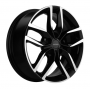 Легковой диск Khomen Wheels KHW1708 6,5x17 5x114,3 ET45 67,1 Black-FP