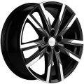 Khomen Wheels KHW1905 7,5x19 5x114,3 ET40 64,1 Black-FP